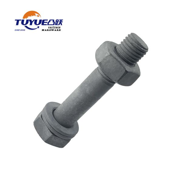 Hexagon head bolt/nut/flat pad