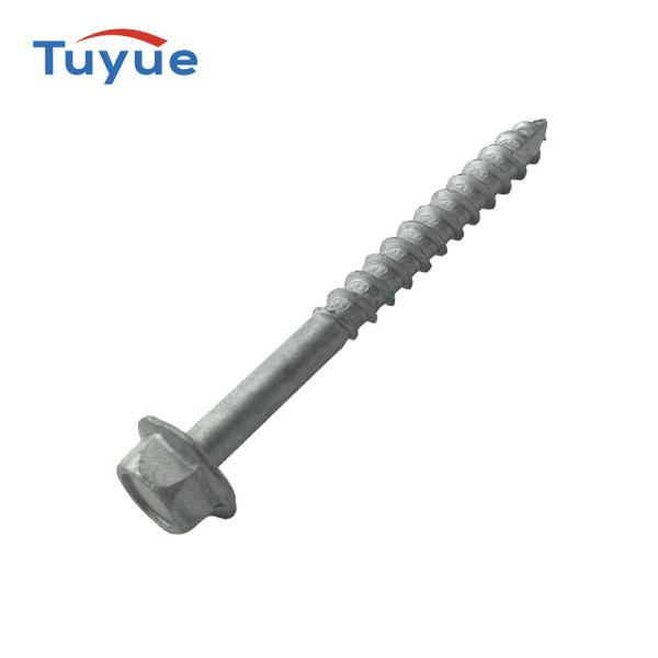 Hex Flange Head Wood Screw With Cut Type 17