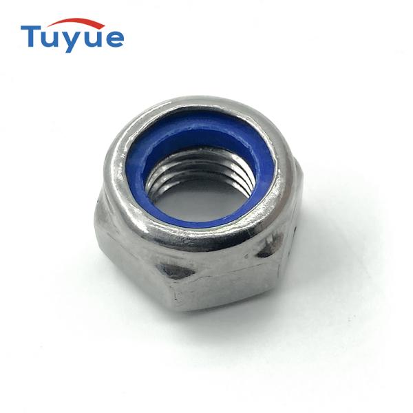Hex nylon lock nut DIN982