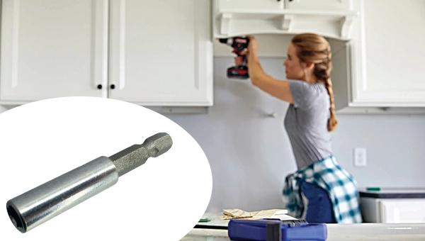 The benefit of The Magnetic Bit Holder in furniture making